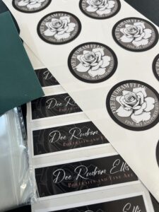 Branding and Packaging stickers